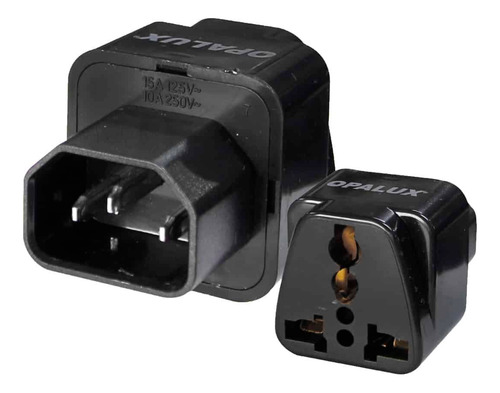 Adaptador Enchufe Con Toma Tierra Para Ups Op-603-rng Opalux