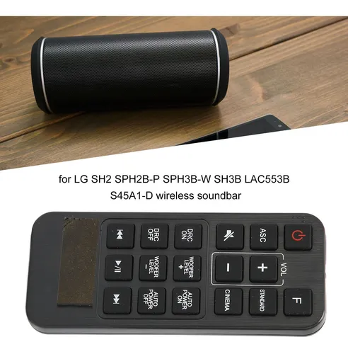 Control Remoto De Altavoz Para Altavoz LG Barra De Sonido In