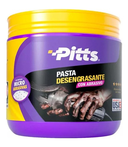 Pasta Limpiamanos Desengrasante Abrasiva 450grs Pitts