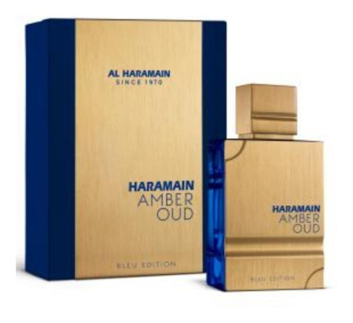 Perfume Amber Oud Bleu Edition Al Haramain X 60ml Original