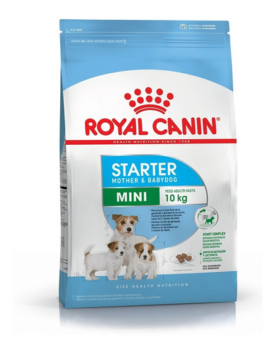 Alimento Royal Canin Size Health Nutrition Starter Mother & Babydog Para Perro Cachorro De Raza Mini Sabor Mix En Bolsa De 3 kg