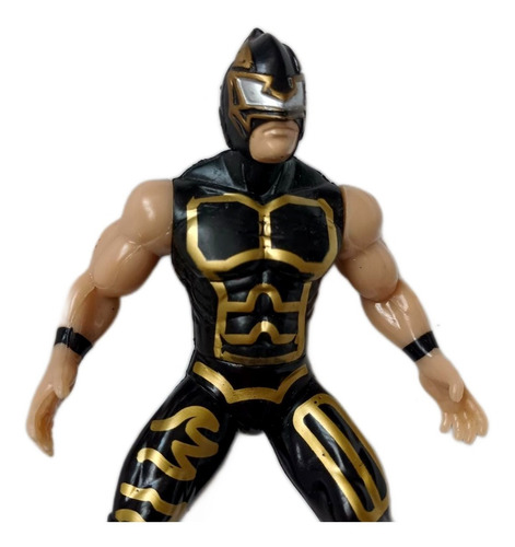 Muñeco Máscara De Bronce - Articulado - Lucha Libre Mexicana