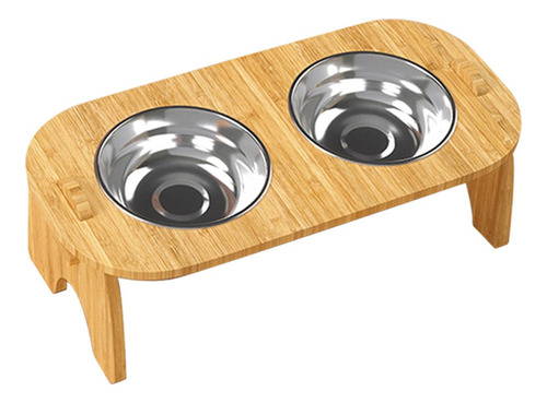 Cuencos Elevados, Comedero Para Gatos, Cuencos Tazón Doble