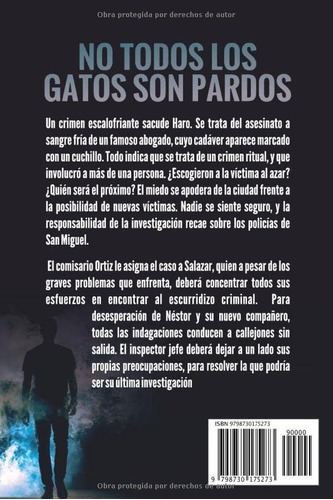 No Todos Los Gatos Son Pardos Inspector Salazar 08., de Fernández, M.J.. Editorial Independently Published en español