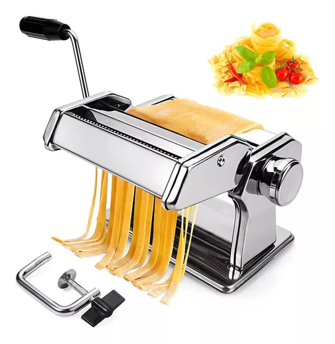 Máquina para hacer pasta, prensa automática de pasta, rodillo manual para  hacer pasta, máquina para hacer pasta con bolas de masa para hacer pasta