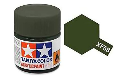 Mini Xf58 Verde Oliva Acrílico 1/3 Oz