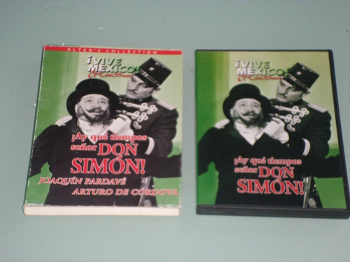 Ay Que Tiempos Señor Don Simon-j. Pardave,a. De Cordova-dvd (Usado)