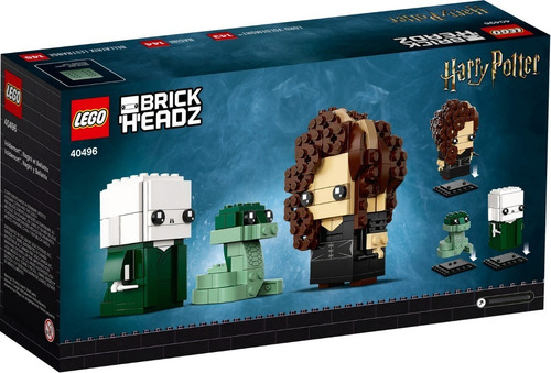 Lego Brick Headz Voldemort Nagini e Bellatrix 40496