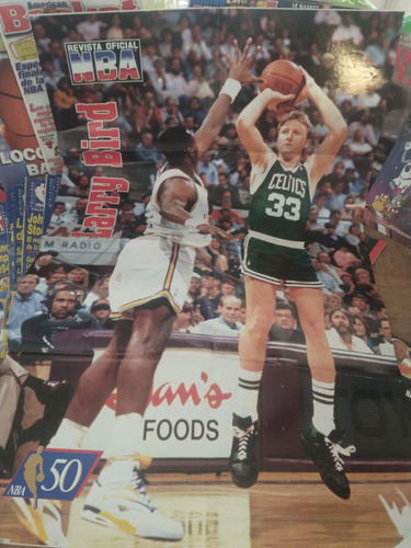 Revista Oficial Nba, Nba Basket, Posters Y Más - Lote De 51 (Usado)