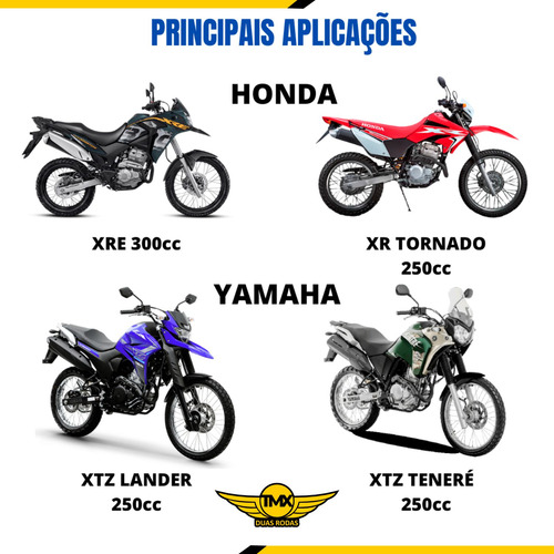 Kit Pneu Novo Rinaldi 80/90-21 (d) R34 + Camara De Ar Ra21