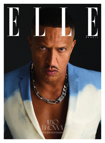 ELLE Brasil: Capa 03 - Mano Brown, de (Editado(es) por) Barbosa, Susana/ Any, Virginia., vol. 3. Editorial Papaki Editora Eireli, capa mole em português, 2021