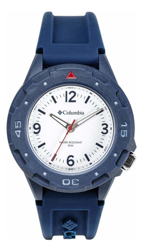 Reloj Hombre Columbia Css13-003 Cuarzo Pulso Azul En