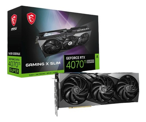 Tarjeta Video Msi Rtx 4070ti Super Gaming X Slim 16gb G6x