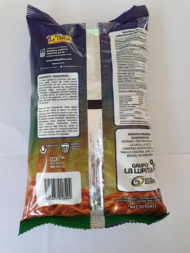 4 Bolsas Charritos Atrevidos La Lupita 200g C/u Envio Gratis