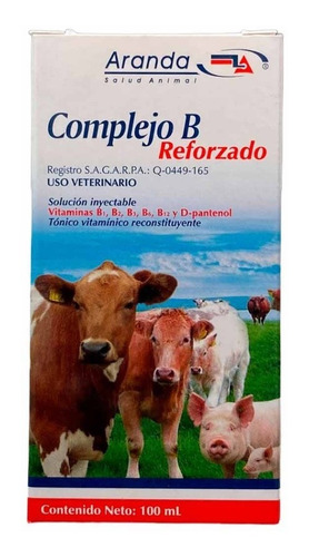 Complejo B Reforzado Perros *** 100 Ml ***