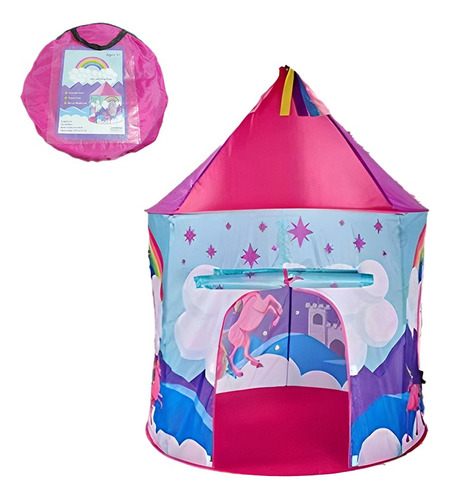 Castillo Carpa Unicornio Para Niñas