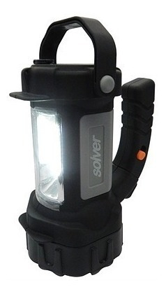 Lanterna Holofote Led Cree Dupla Recarregável Solver Slp-401