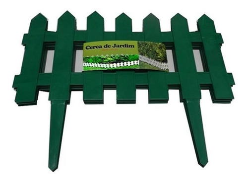 Kit 3 Cercas Plastica Decorativa Jardim Inglês 1,21m Aproxim