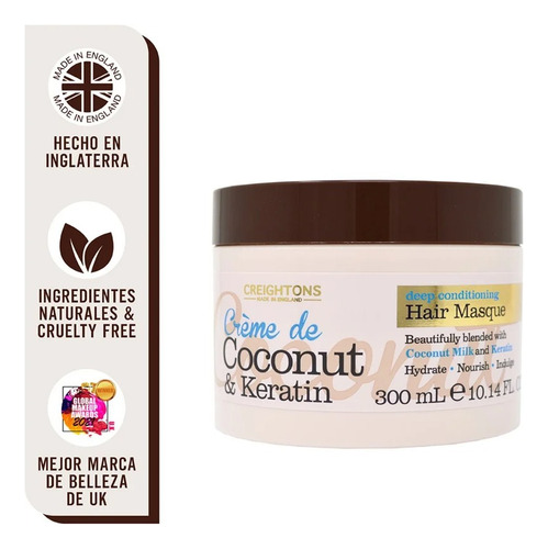 Creightons Máscara Coconut & Keratin 300 Ml