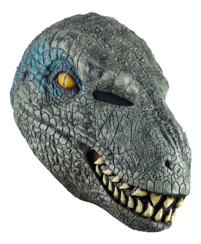 Máscara De Dinosaurio Velociraptor Carnívoro Raptor Disfraz