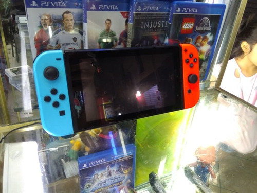 Nintendo Switch : Consola + Joy-con Blue & Red + Cargador