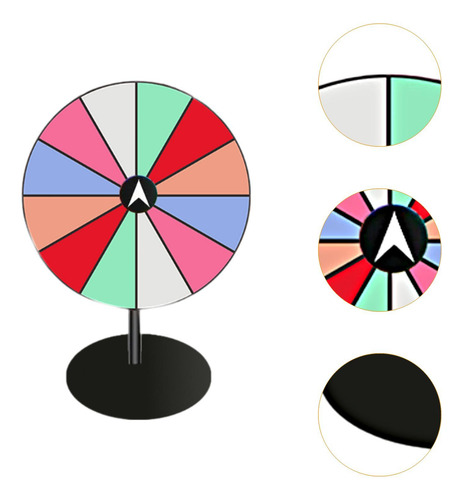 Tapa Del Premio Tirntable, Gira La Rueda De Ruleta De Color