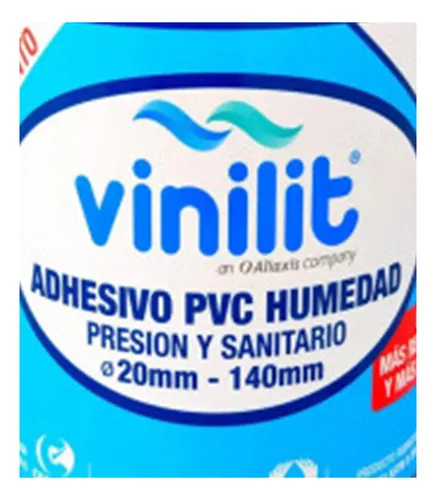 Adhesivo Pvc Humedad 240cc Vinilit