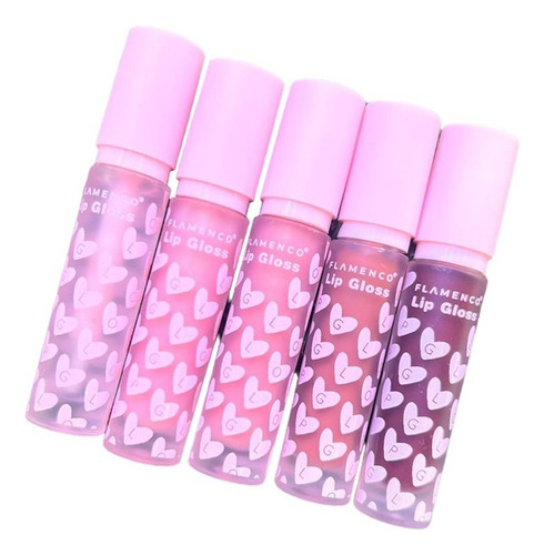 Kit De 5 Labiales Lip Color Love