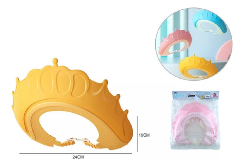 Gorro De Ducha Ajustable Para Proteger Ojos Oídos Del Bebé