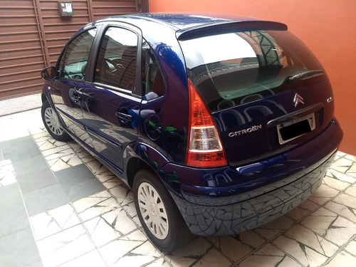 Citroën C3 2009 1.4 8v Glx Flex Azul 5p