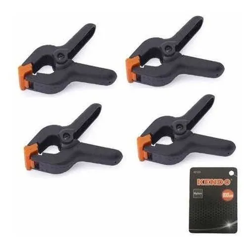 comprar Prensa Resorte Fijacion Rapida Kendo 4 Pulgadas Pack 4 Un