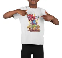 Comprar Polo Mario Bros \u002F Luigi Bros \u002F  Personalizado  \u002F Regalo 001