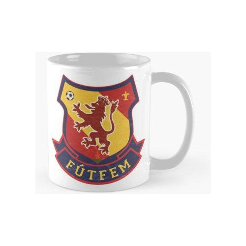 Taza Escudo De Fútbol Femenino De España (#01) - Woso Futfem