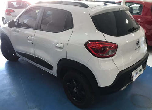 Imagem 7 de 10 de Renault Kwid Ootsider 1.0 Branco Flex Com 7500 Km 2022