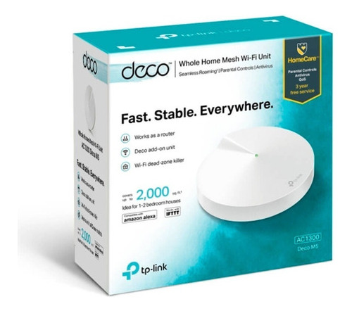 Tp-link Deco M5 Sistema Wifi Mesh 1 Nodo Puertos Gigabit