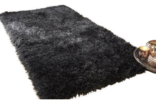 Alfombra Decorativa Tela Peluche Pelo Largo