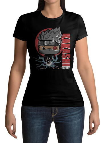 Playera Funko Anime Naruto Fan Kakashi Sensei #0017na