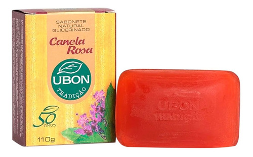 Sabonete Ubon Canela Rosa 110g
