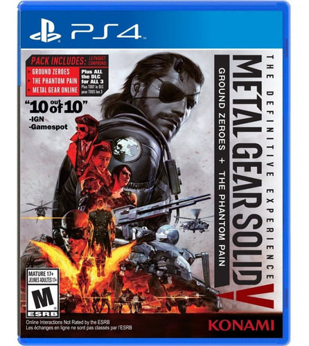 Metal Gear Solid V: The Definitive Experience (caja Azul)