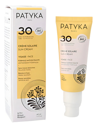 Patyka Crema Solar Spf 30 40ml Protector Solar Facial