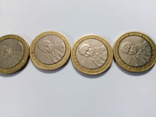 Imagen 4 de 10 de Moneda 100 Pesos - Con Falla - Chile -( Valor Por 4 )