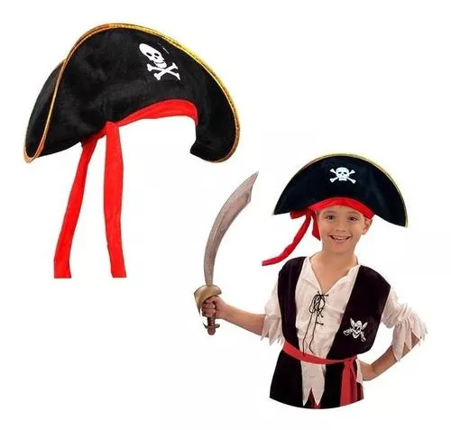 Fantasia de Pirata Infantil Masculino de Halloween