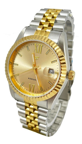 Reloj Kosiuko Mujer Hombre Acero 316 Plateado Drado 816b-622