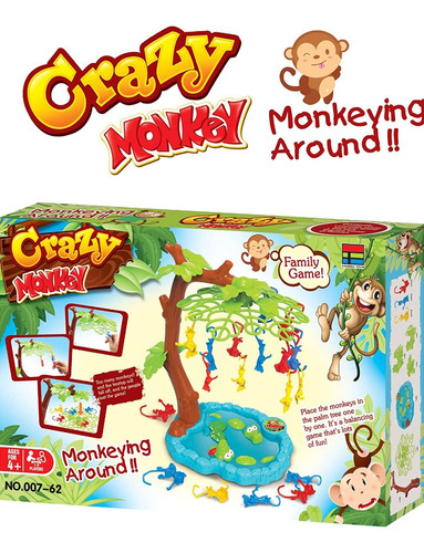 Juego Interactivo Monos Locos Monkeying Around Original 