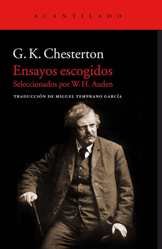 Libro: Ensayos Escogidos. Chesterton, G. K. (gilbert Keith).