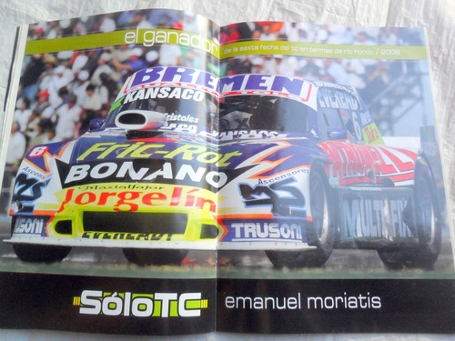 Solo Tc Nº 66 * Fecha 6 Río Hondo 2008 ( Turismo Carretera ) (Usado)