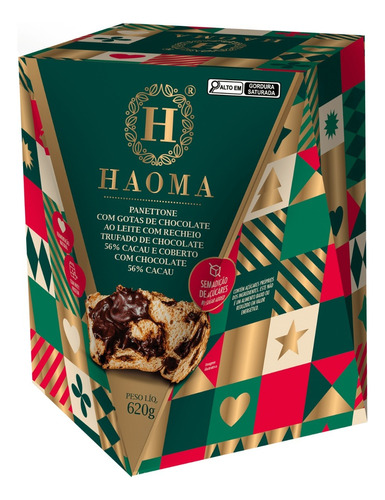 Panettone Super Recheado Haoma 620g - Lançamento