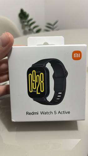 Relógio Smartwatch Xiaomi Watch 5 Active M2351w1 2 Lcd Gps Preto Preto