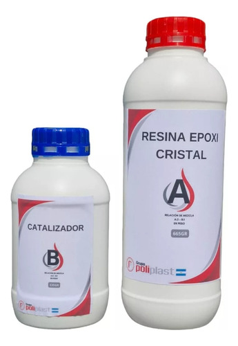 Resina Epoxica Cristal 1kg