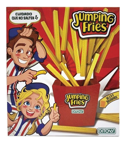 Juego De Mesa Jumping Fries Ditoys 